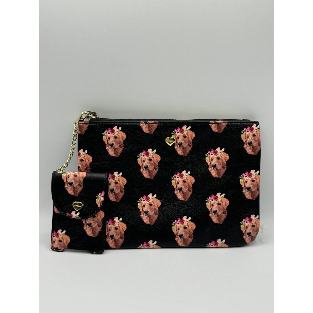 BETSEY JOHNSON YELLOW LAB WRISTLET new